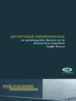 cover image of Escrituras ensimismadas
